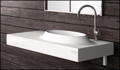 Ванная комната для дома - концепция современного джакузи