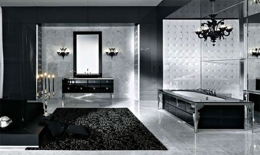 13 роскошных дизайнов ванной комнаты