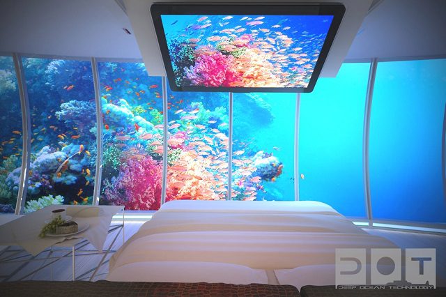 Роскошный отель Discus Underwater, Дубаи