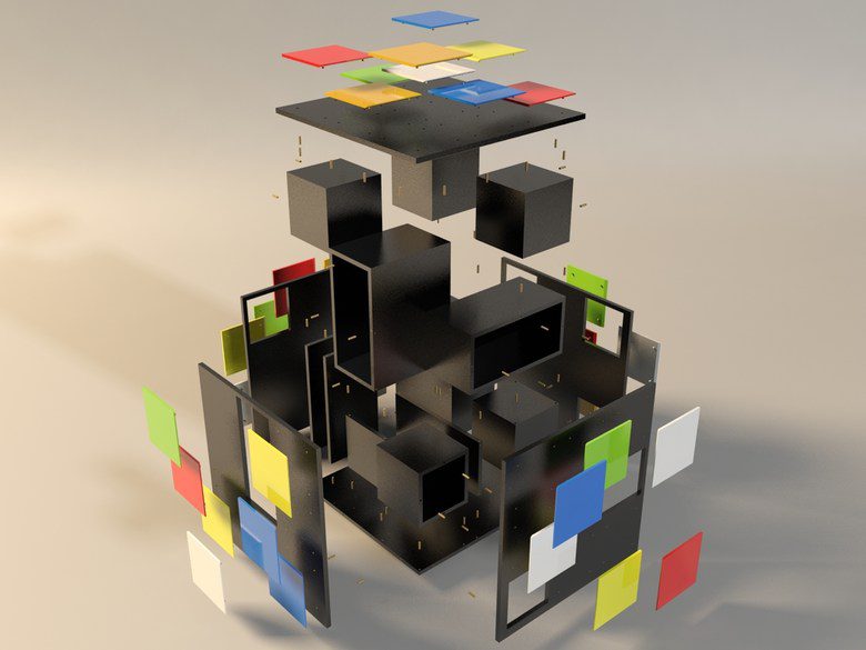 Журнальный столик Rubik