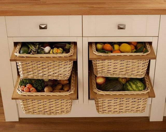 12 идей хранения для фруктов и овощей
