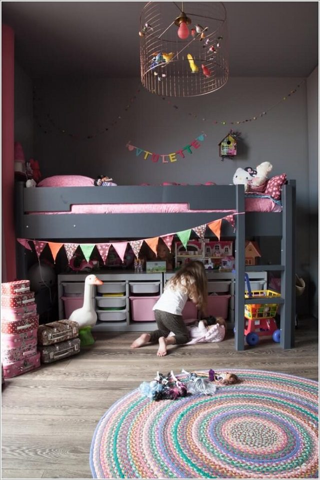 Клёвые идеи хранения для детской комнаты