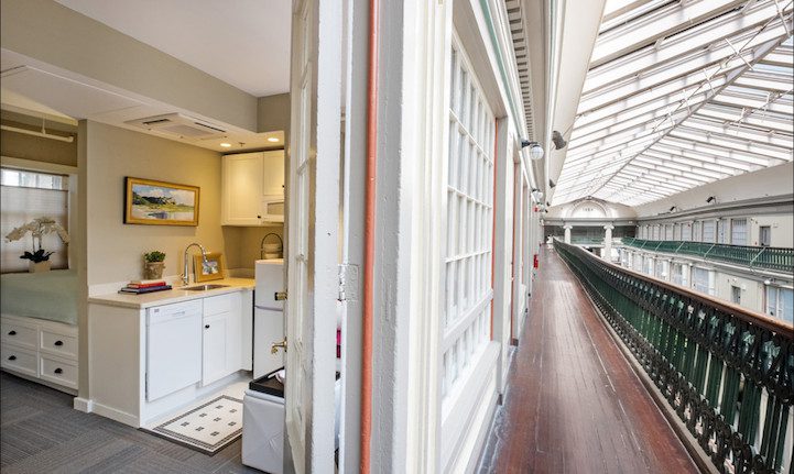 America's Oldest Mall Now Contains 48 Charming Economical Micro-Apartments 3