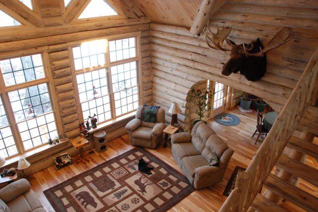 A Beautifully Designed Log Cabin for $56,000 2