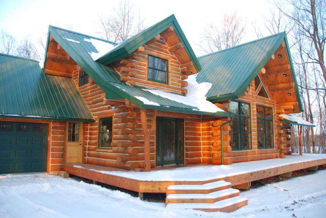 A Beautifully Designed Log Cabin for $56,000 4