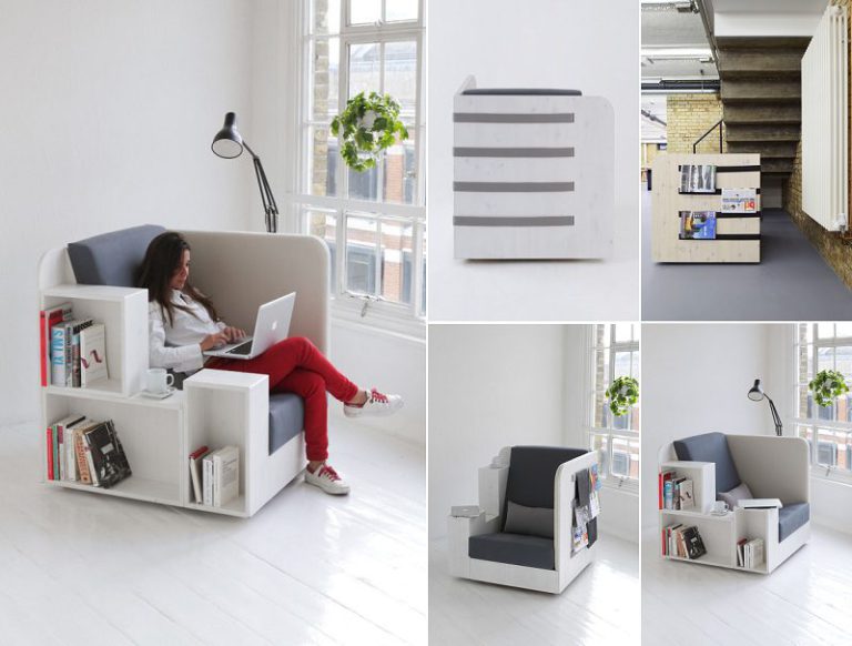 The OpenBook Library Chair | iCreatived