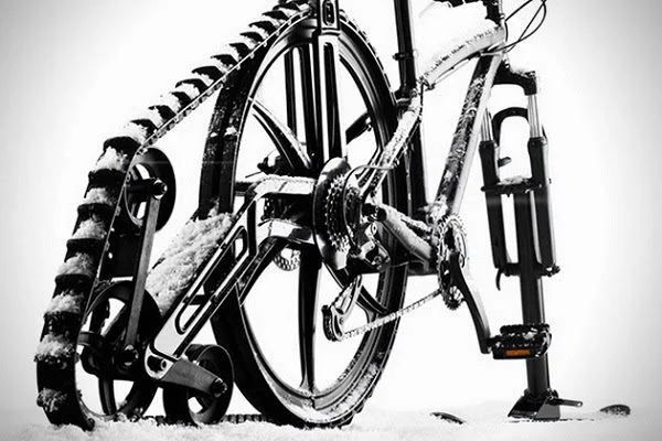 KtraK Snowmobile Bike Kit | iCreatived