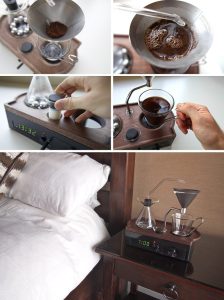 An Amazing Alarm Clock That Makes Coffee