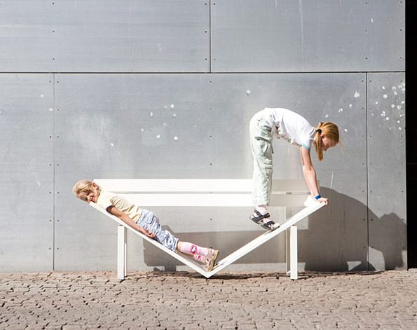 Modified Social Benches by Jeppe Hein 11