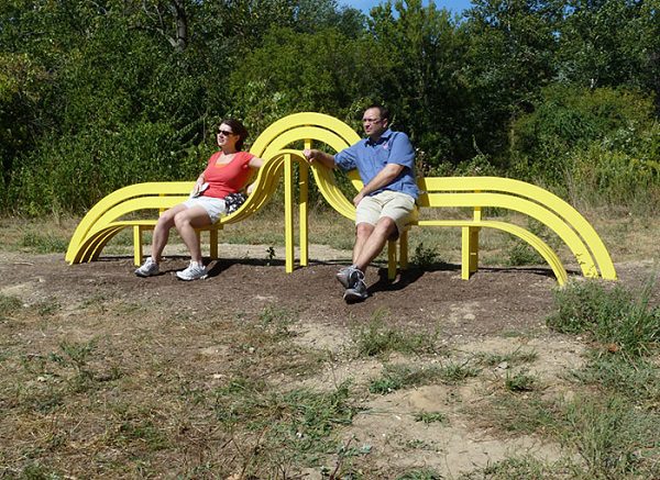 Modified Social Benches by Jeppe Hein 22