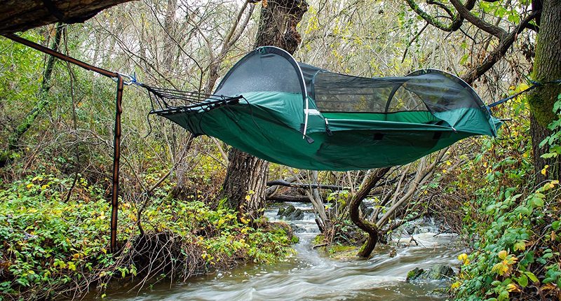 Camping hammock with on sale net