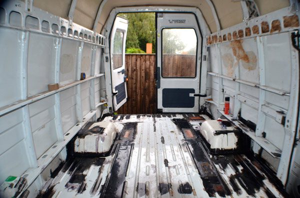 From Rusty Van To Cosy Home - DIY Camper - 2