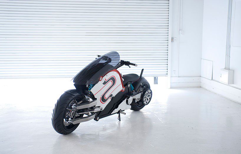 A Low Riding Electric Motorcycle From Japan 6
