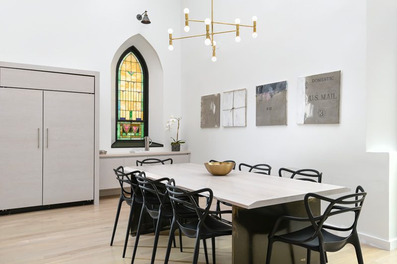 Church Transformed Into Modern Family House in Chicago 6