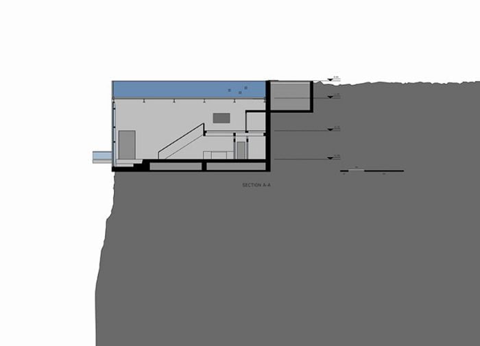 Conceptual Cliffside 'Casa Brutale' on the Aegean Sea 12