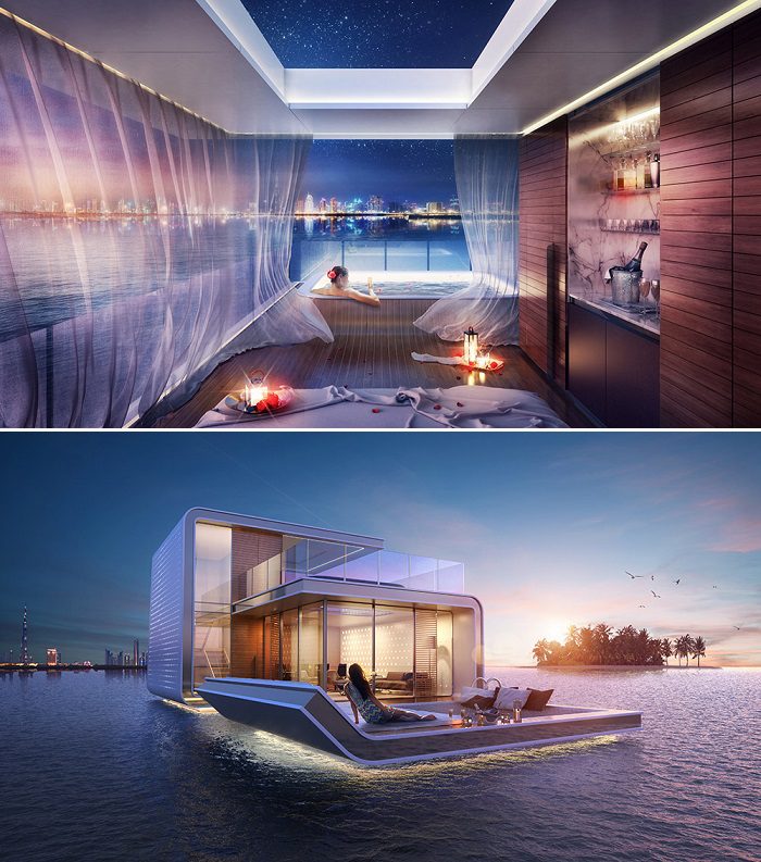 Dubai Floating Luxury Villa Floating Seahorse 1