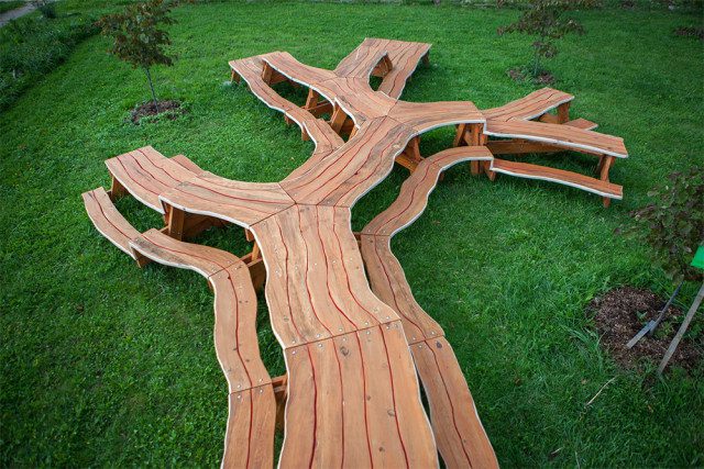 Unique Wooden Tables by Michael Beitz 1