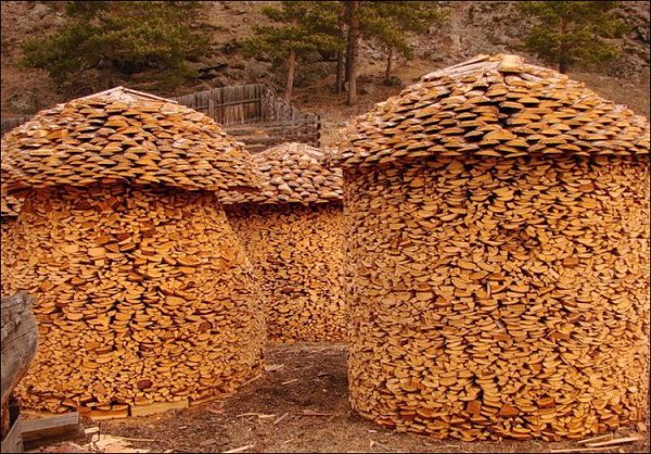 Different Type Of Art Stacking Firewood 5