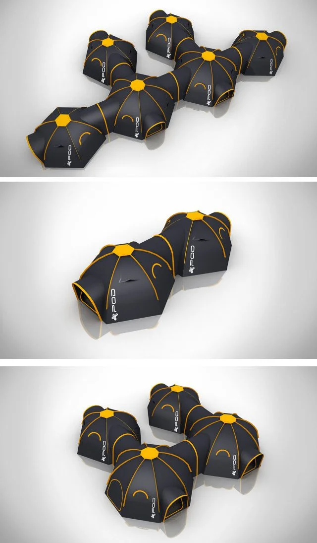 POD Tents Modular Camping System iCreatived