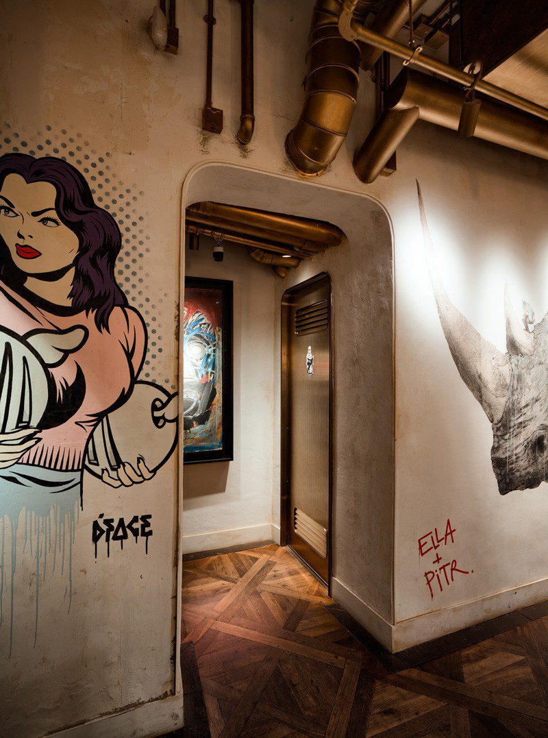 Restaurant Bibo Filled With Street Art 12