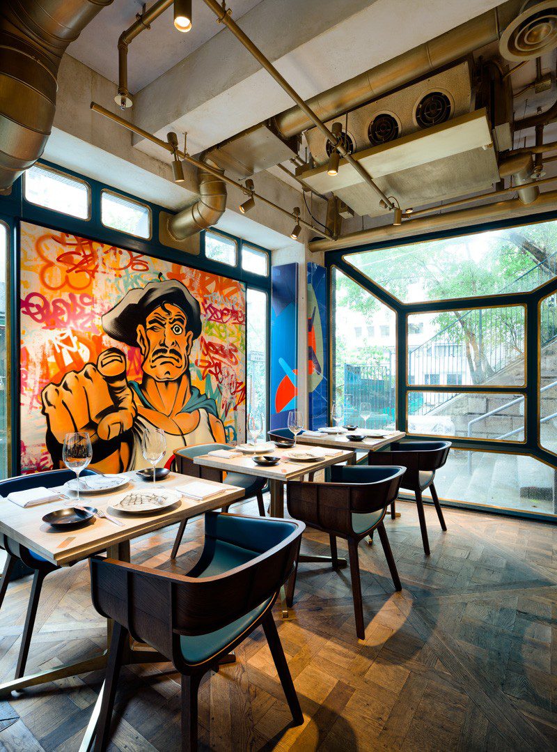 Restaurant Bibo Filled With Street Art 5