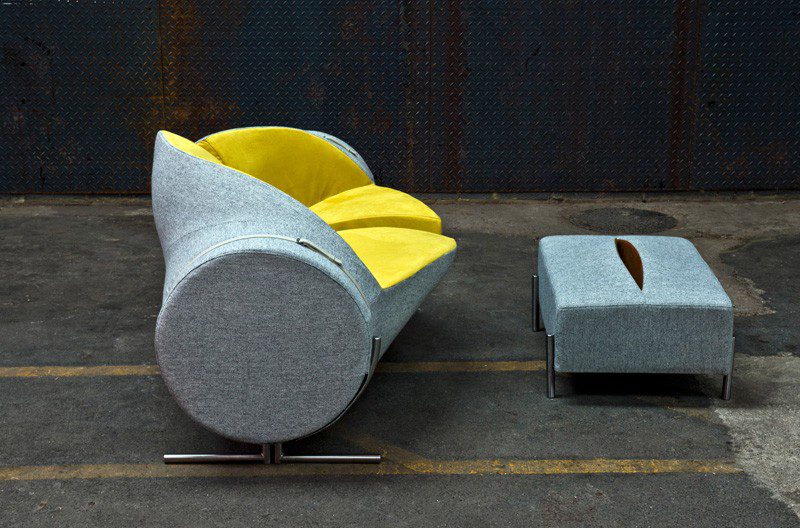 'Slashed' Sofa by Charlotte Kingsworth 1