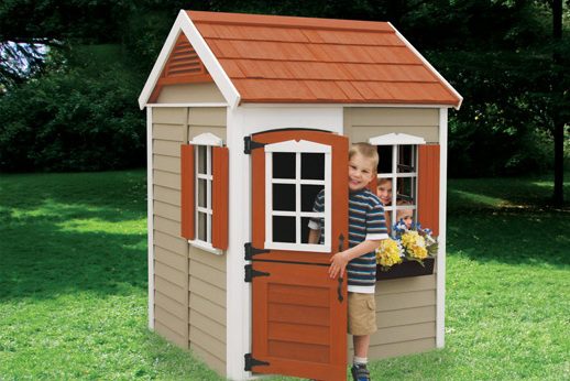 Charming Wooden Outdoor Playhouses 1
