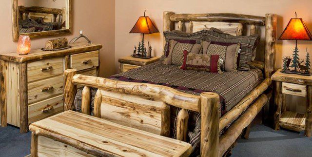 DIY Make Your Own Log Bed_4