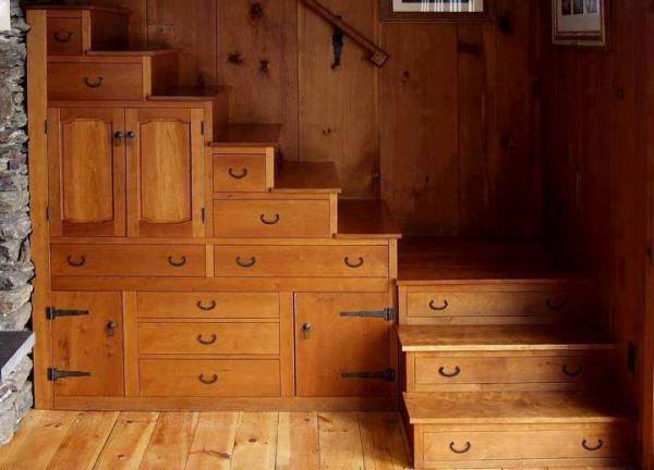 Original Storage Ideas Under Stairs 13