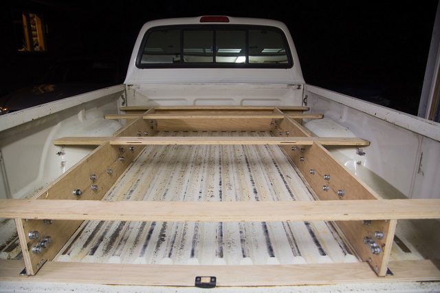 Toyota Tacoma With A Bed And Drawer System 1