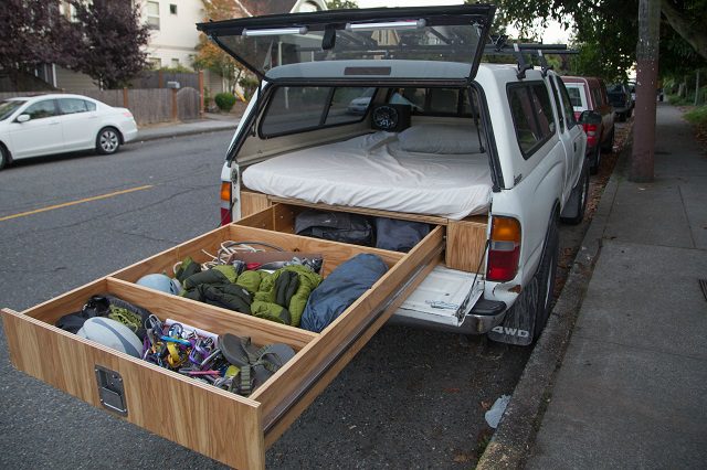 Toyota Tacoma With A Bed And Drawer System 9