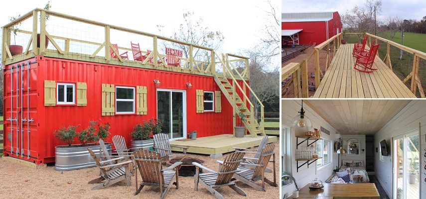 The Perfectly Designed Tiny Home In The Shipping Container