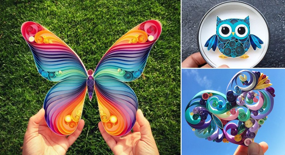 Amazing 3D Quilled Paper Art | iCreatived