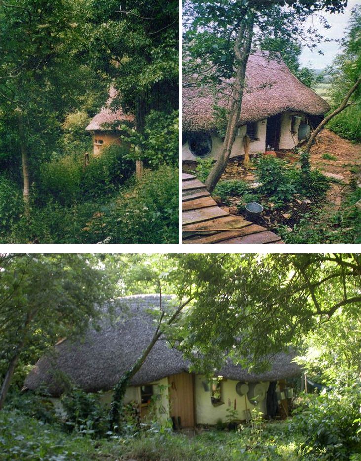 Eco-Friendly Hand-Built Hobbit House