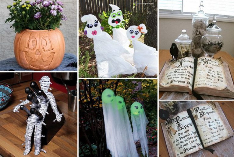 25+ Easy to Make Halloween Decorations iCreatived