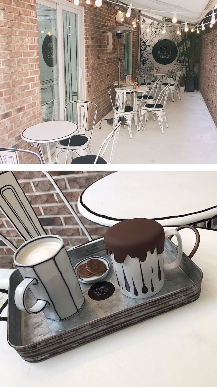 This Korean Cafe Makes Visitors Feel Like They’ve Stepped Into a Cartoon