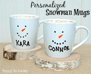 Snowman Mugs