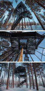 Amazing TreeHotel Lets You Sleep in the Treetops of Sweden