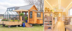 Amazing Dream Tiny House Integrated With Greenhouse