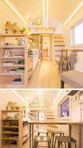 Amazing Dream Tiny House Integrated With Greenhouse