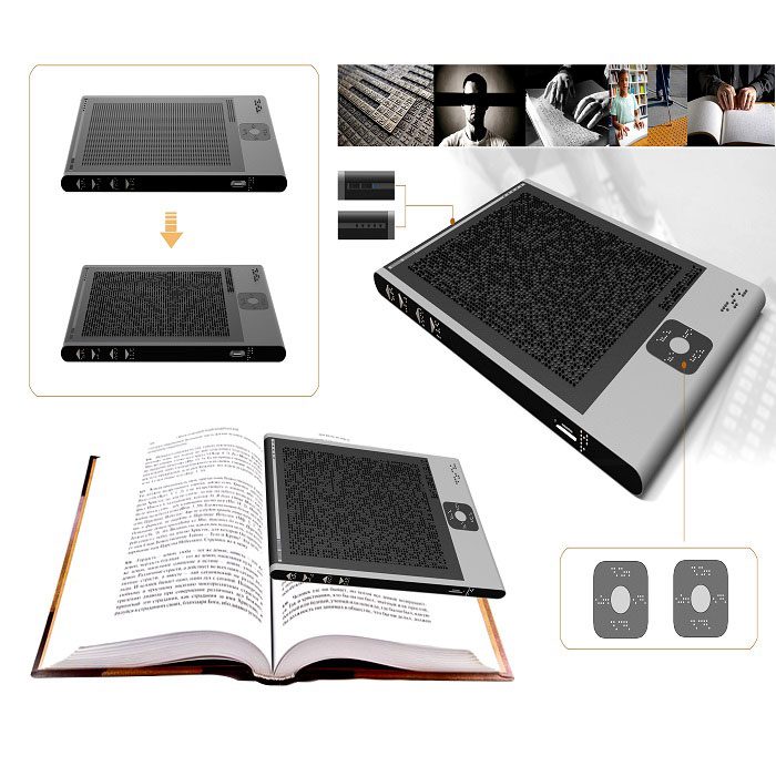 Braille Ebook Ebook reader by Brian studio