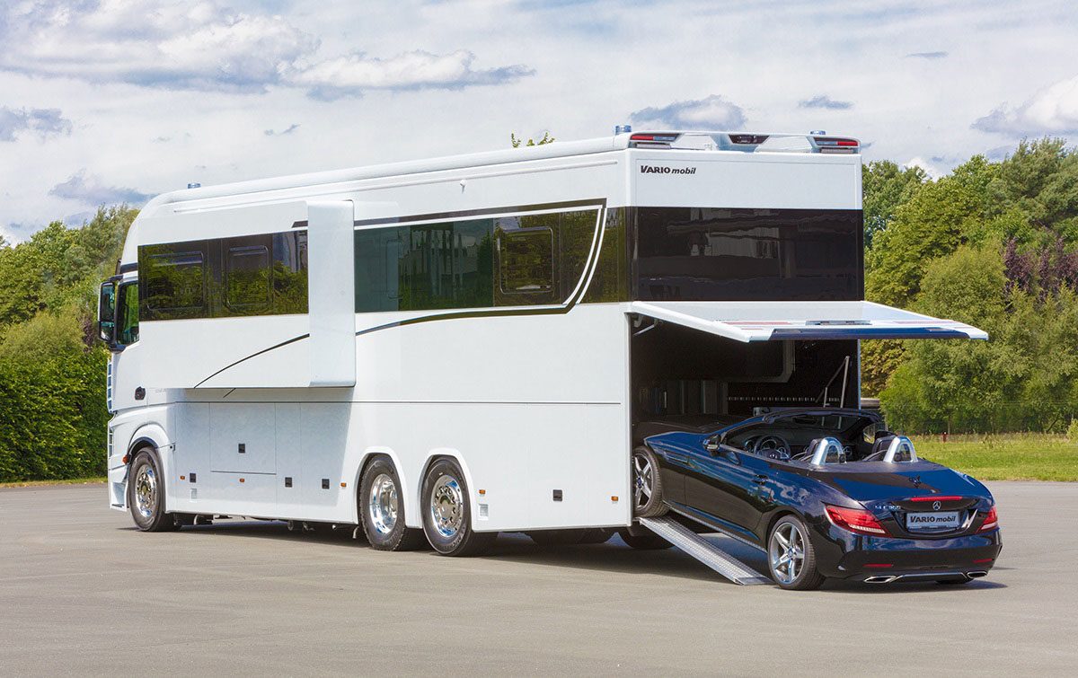 Vario Signature 1200: A Customizable Luxury RV with A Built-in Parking ...