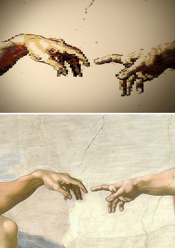 Michelangelo - "The Creation Of Adam"