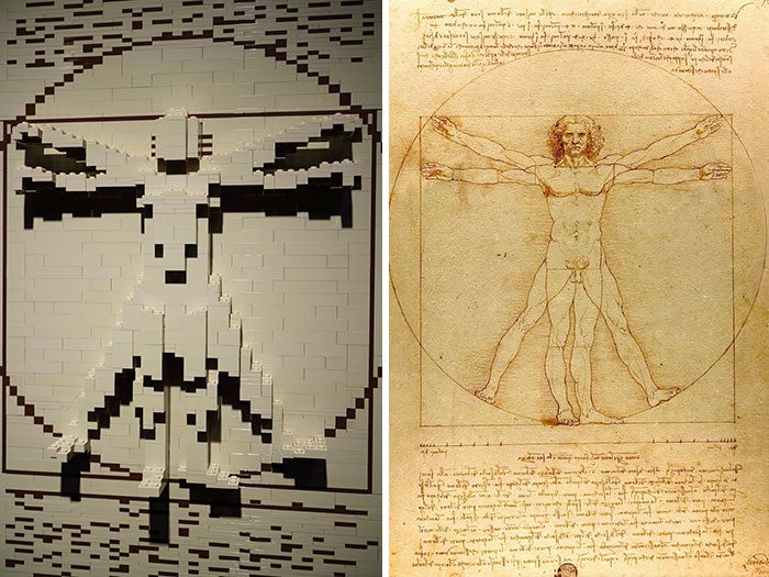 Leonardo Da Vinci - "Vitruvian Man"