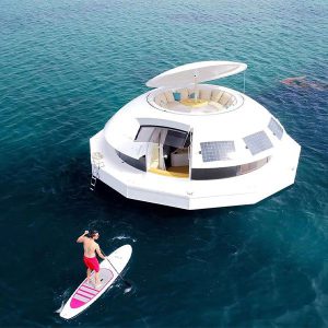 Let's See the World's First Floating Ecolux Hotel Inspired by the James Bond Movie