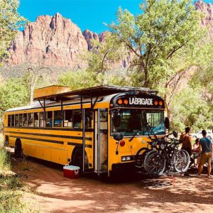 Customized School Buses to Replace Your Traditional Vacation Hotel and Workplace