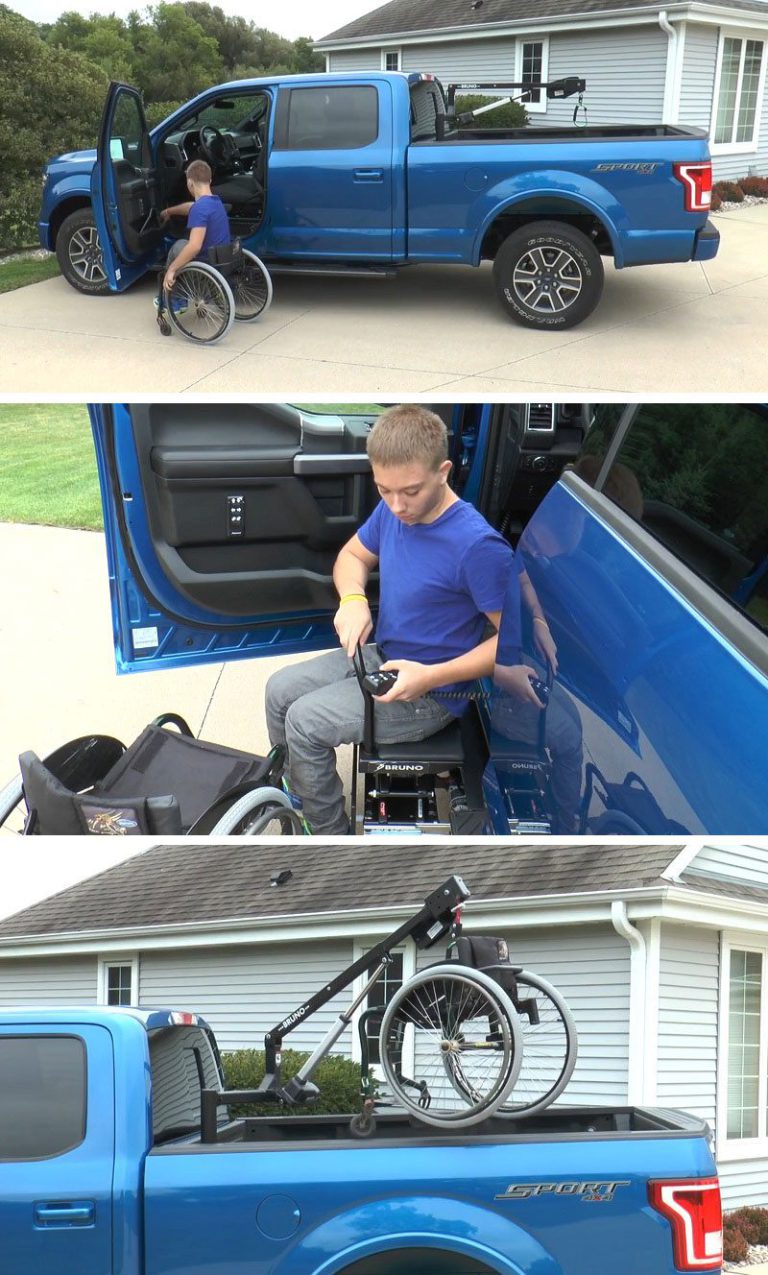 BrunoPickupTruckMobilityScooterLiftWheelchairLift iCreatived