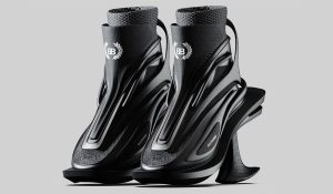 A Futuristic Design: Balenciaga High-heel Sneaker