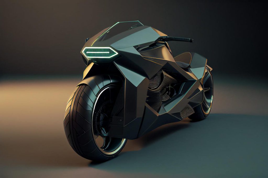 Tesla Cyberbike Created on Midjourney | iCreatived