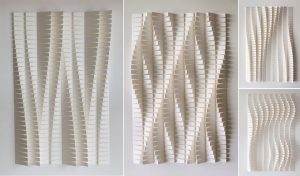 An examples of 3D paper scupture